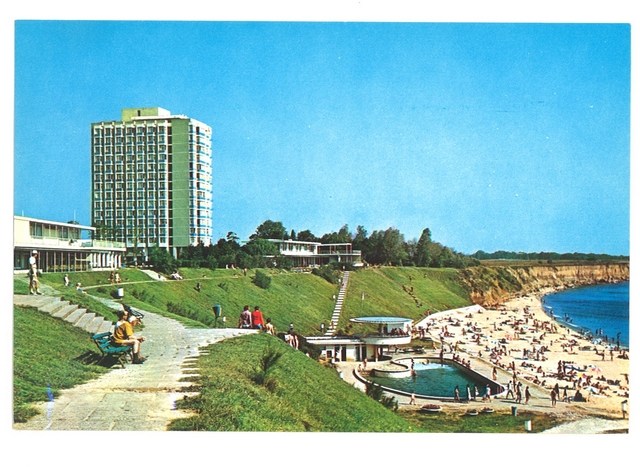 1956-7 - Eforie Nord. Plaja